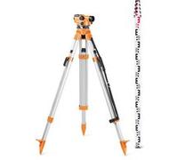 Geo Fennel - Pack Niveau optique (360°) avec trépied + Mire télescopique 5 m - N 32 GEO FE G