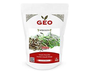 GEO Graines à Germer - Fenouil - Graines à Cultiver Bio pour Salades et Plats avec Germination Rapide pour Culture en Germoir - 150g