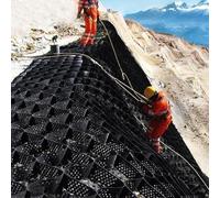 Geo Grid, stabilisateur Geo Grid de 3 pi - Grilles de soutènement bidirectionnelles pour chemins de Gravier, Murs en Pierre et Protection des pentes - Grilles de Roches universelles pour amé