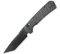 GEO Knife Blaze Black DLC M390 Blade Black DLC Ti