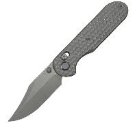 GEO Knife Ethereal Cutter Darkwash M390 Blade Darkwash Ti