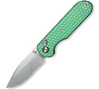 GEO Knife Ethereal Cutter SW M390 Blade SWGreen Ti