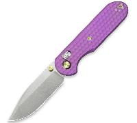 GEO Knife Ethereal Cutter SW M390 Blade SWPurple Ti
