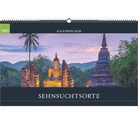 GEO Sehnsuchtsorte 2026 - Wand-Kalender - Reise-Kalender - Poster-Kalender - 58x36: Posterkalender