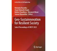 Geo-sustainnovation for Resilient Society: Select Proceedings of Crest 2023
