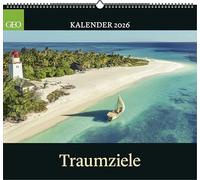 GEO Traumziele 2026 - Wand-Kalender - Reise-Kalender - Poster-Kalender - 50x45