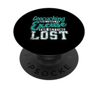 Geocaching Maintenant, J'Ai Une Excuse pour me Perdre PopSockets PopGrip Adhésif