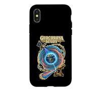 GEOCORONA Study Exosphère Observation atmosphérique Coque pour iPhone X/XS