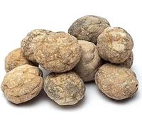 Géodes de calcite (non brisées) 10-12 pièces -- ±50-100g p/kg