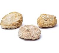 Géodes de calcite (non brisées) 2-3 pièces -- ±350-450g p/kg