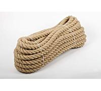Geodezja Lublin Corde en jute Ø 30 mm, pour jardin, bateau, décoration, 5/10/15/20/30/40/50 m, 15m