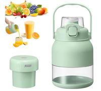 Geoet Electric Citrus Juicer Cup, Squeeze and Sip on the Go Juicer 28 Oz, Multifunctional Large-Capacity Wireless Blenders Rechargeable with Straw and Two Lids
