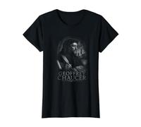 Geoffrey Chaucer Poésie médiévale Legacy Great T-Shirt Graphique avec Valeur
