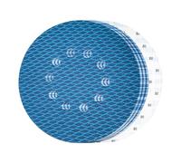 GEOGIEEW Disque Abrasif 225 mm 10 Trous, Grain P320, 15pcs Disques Poncage pour Ponceuse Girafe, Ponceuse à Long Cou et Ponceuse à Plâtre