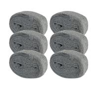 GEOGIEEW Paille de Fer 24M, Laine d'Acier Anti Rongeur Laine d'Acier 0000, pour Nettoyage, Polissage, Entretien et Finition du Bois, Verre