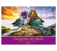 Geografie der Seele - Gefühle als Landschaften (Wandkalender 2027 DIN A3 quer), CALVENDO Monatskalender: Komplexe menschliche Emotionen in ... Innenwelt visuell erfahrbar zu machen.