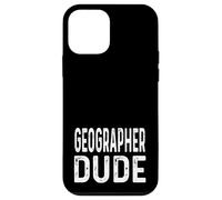 Géographe Dude Géographie en difficulté Terre Peuple Environnement Coque pour iPhone 12 Mini