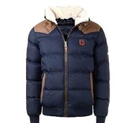 Geographical Norway Abraham hommes veste d'HIVER veste doudoune matelassé gr. S-XXL (4XL, Marine)