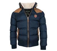 Geographical Norway Veste d'hiver Chaude Designer Hommes Hiver Veste Matelassée - Marine, 5XL