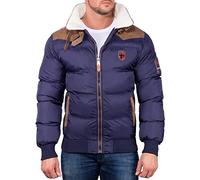 Geographical Norway ABRAMOVITCH Veste pour homme - Bleu - XL