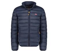 Geographical Norway Amigolor Men Basic - Doudoune Chaude Matelassee Homme Automne Hiver - Veste Manteau Chaud - Blouson Coupe Vent Manches Longues Rembourrage - Hommes (Marine M)