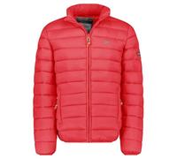 Geographical Norway Amigolor Men Basic - Doudoune Chaude Matelassee Homme Automne Hiver - Veste Manteau Chaud - Blouson Coupe Vent Manches Longues Rembourrage - Hommes (Rouge M)