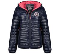 Geographical Norway Bambway Lady Veste Coupe Vent Femme Outdoor - Blouson Deperlant Manches Longues Femmes - Manteau Pluie Randonnee Saison Printemps Ete Automne Hiver (Marine M)