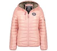 Geographical Norway Bambway Lady Veste Coupe Vent Femme Outdoor - Blouson Deperlant Manches Longues Femmes - Manteau Pluie Randonnee Saison Printemps Ete Automne Hiver (Rose Rose L)