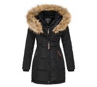 Geographical Norway BEAUTIFUL Femme/Women - Doudoune/Manteau Femme, Parka avec fourrure - Blouson polaire chic pour l’hiver, veste longue femme (as4, alpha, s, regular, regular, Noir, S)