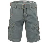 Geographical Norway Bermuda cargo pour homme - Produit de marque, bleu, M