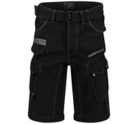 Geographical Norway Bermuda cargo pour homme - Produit de marque, Noir , L
