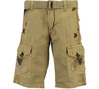 Geographical Norway - Bermuda Homme Peanut Beige-Taille - L