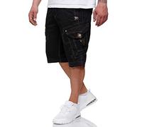 Geographical Norway - Bermuda Homme Peanut Noir-Taille - M