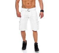 Geographical Norway Bermuda pour homme - Blanc - XXL