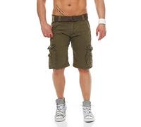Geographical Norway Bermuda Shorts Parachute Men, Couleur:Mastic;Tailles de Pantalons:XL
