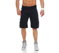 Geographical Norway Bermuda Shorts Parachute Men, Couleur:Navy;Tailles de Pantalons:L