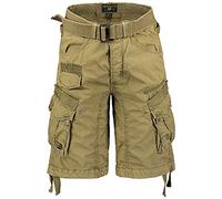 Geographical Norway Bermuda Shorts Parasol Men, Tailles de Pantalons:XXL, Couleur:Mastic