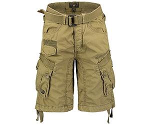 Geographical Norway Bermuda Shorts Parasol Men, Tailles de Pantalons:XXL, Couleur:Mastic