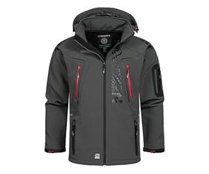Geographical Norway - Blouson Softshell Veste GN Tambour Gris - XXL - Gris
