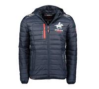 Geographical Norway BRICK BLACK GTX MEN 068 BLACK (WY6357H/GN-NOIR) Veste d'hiver à capuche pour homme avec doublure en polaire chaude et confortable Noir, Marine, 7XL