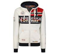 Geographical Norway Flyer Veste à Capuche pour Homme - Blanc - XXX-Large