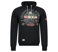 Geographical Norway GEXPE Black DB Men 100 (WZ3003H/GN-Black) Veste de survêtement respirante pour homme Coupe droite Avec logo Taille XXL