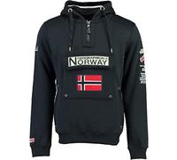 Geographical Norway Gymclass Maillot de survtement, Bleu Marine, 14 Ans Mixte Enfant
