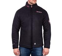 Geographical Norway Herren Fleecejacke Modell 11 Black - Dark-grey XXL