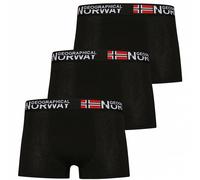 Geographical Norway Hommes Boxer-short Lot de 3 noir Pack-3-Noir 2XL