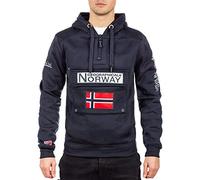 Geographical Norway Hommes Sweat Marin XXL