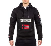 Geographical Norway Hommes Sweat Noir L