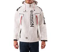 Geographical Norway Hommes Tambour Veste Softshell Homme - Blanc, M