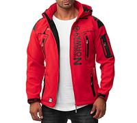 Geographical Norway Hommes Tambour Veste Softshell Homme - Rouge, M