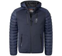 Geographical Norway IMS Production Veste d'hiver matelassée à capuche pour homme - Anorak chaud et doublé, taille S à 7XL, pour l'extérieur, le ski, le snowboard - Veste à capuche pour l'hiver et